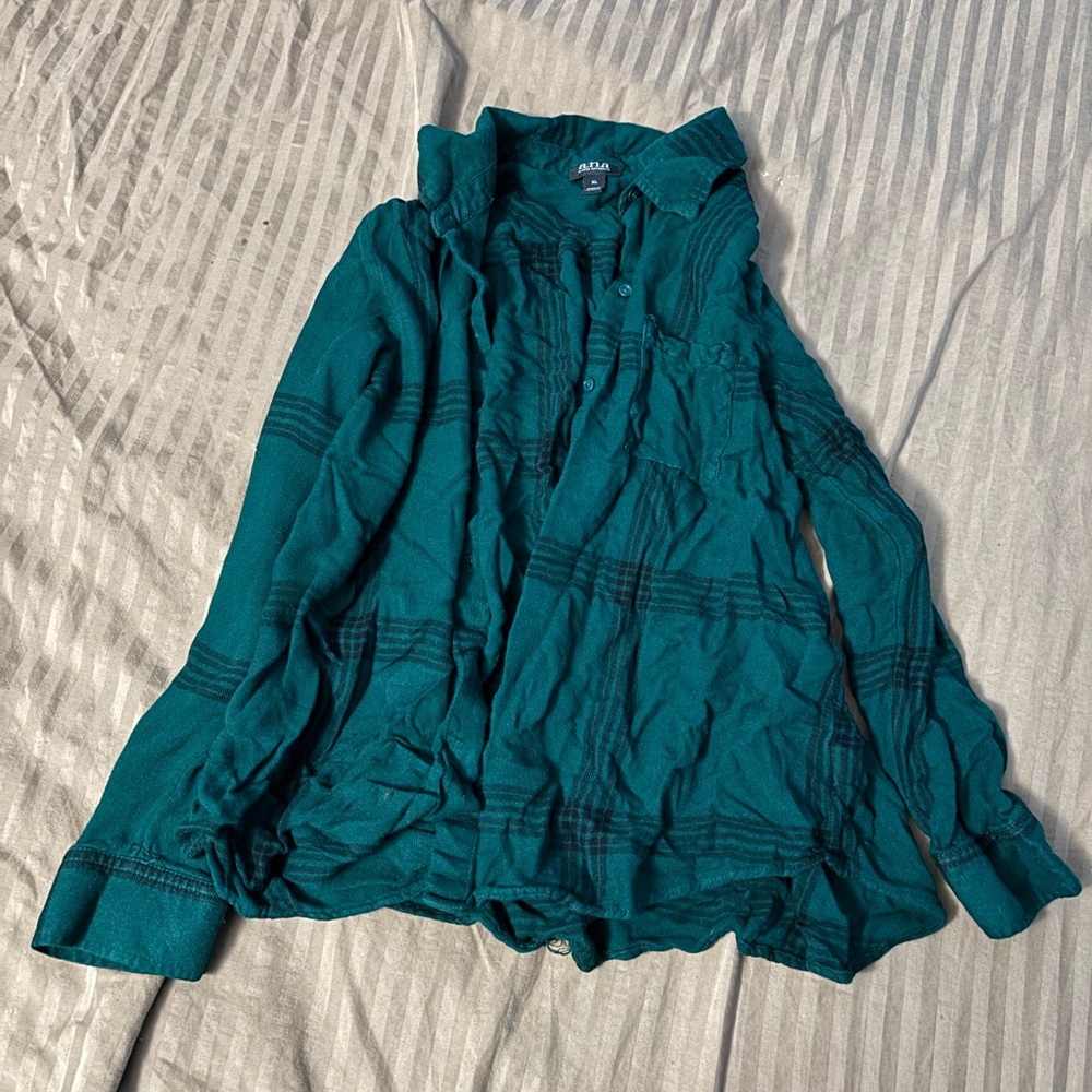 A.N.A Deep Green Shirt XL